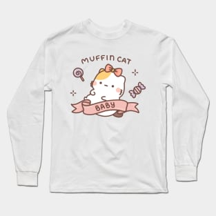 baby muffin cat Long Sleeve T-Shirt